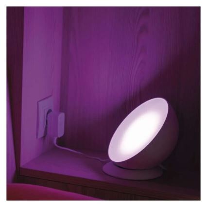 Candeeiro de mesa LED RGB com regulação GoSmart LED/7W/230V Wi-Fi branco