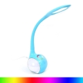 Candeeiro de mesa LED RGB com regulação LED/7W/230V azul