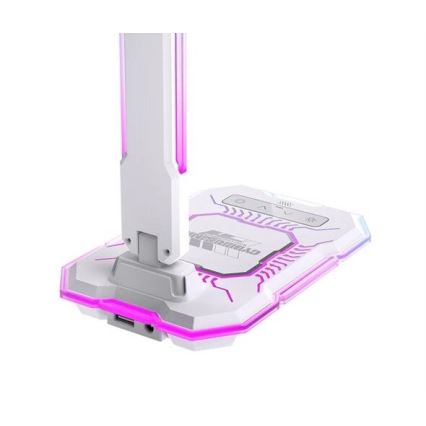 Candeeiro de mesa tácil LED RGB com regulação com carregamento sem fios LED/7,5W/5V 2700-5300K branco