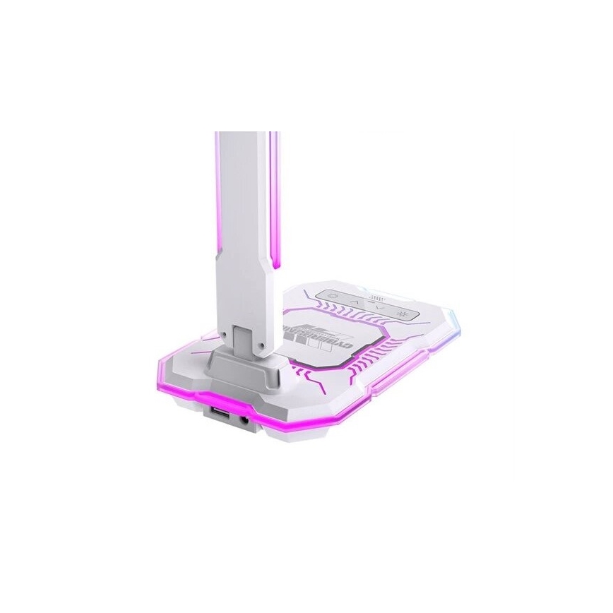 Candeeiro de mesa tácil LED RGB com regulação com carregamento sem fios LED/7,5W/5V 2700-5300K branco