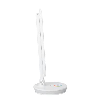 Candeeiro de mesa LED RGBW com regulação e power bank LED/12W/5V 2800-6000K branco