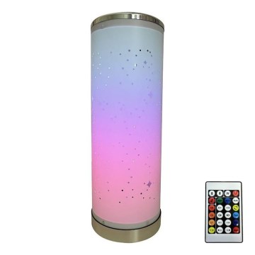 Candeeiro de mesa LED RGBW com regulação LED/5W/230V + comando