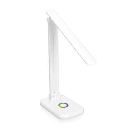 Candeeiro de mesa LED RGBW com regulação NOBLITE LED/7W/5V 3000/4000/6500K branco