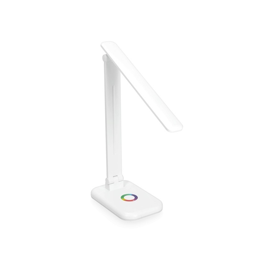Candeeiro de mesa LED RGBW com regulação NOBLITE LED/7W/5V 3000/4000/6500K branco