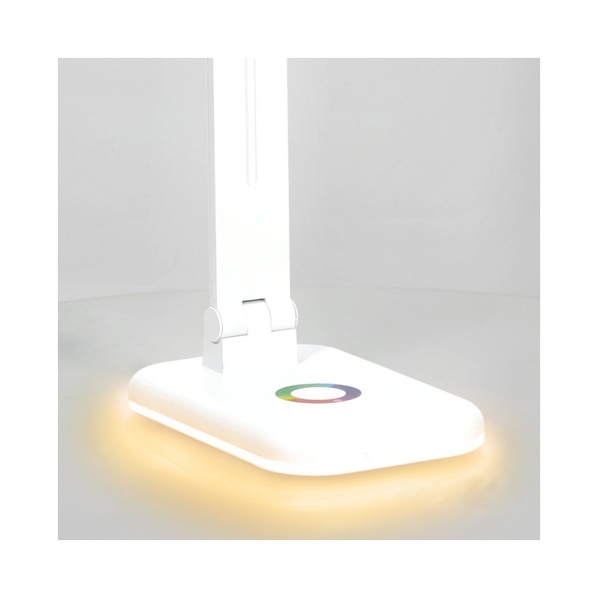 Candeeiro de mesa LED RGBW com regulação NOBLITE LED/7W/5V 3000/4000/6500K branco