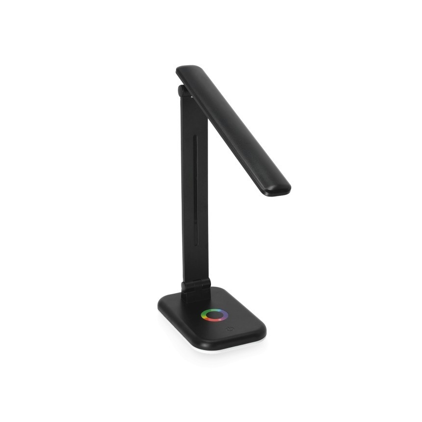 Candeeiro de mesa LED RGBW com regulação NOBLITE LED/7W/5V 3000/4000/6500K preto