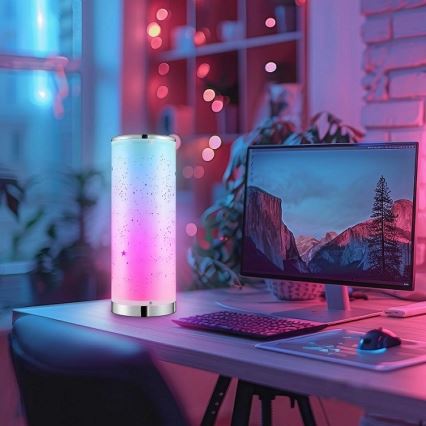 Candeeiro de mesa LED RGBW com regulação STELLA MINI LED/5W/5V + comando