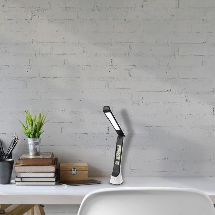 Candeeiro de mesa LED TORI LED/5W/5V branco/preto