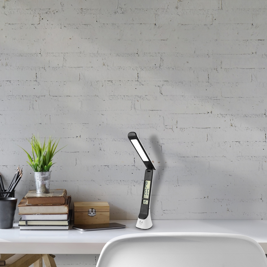 Candeeiro de mesa LED TORI LED/5W/5V branco/preto