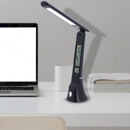 Candeeiro de mesa LED TORI LED/5W/5V preto