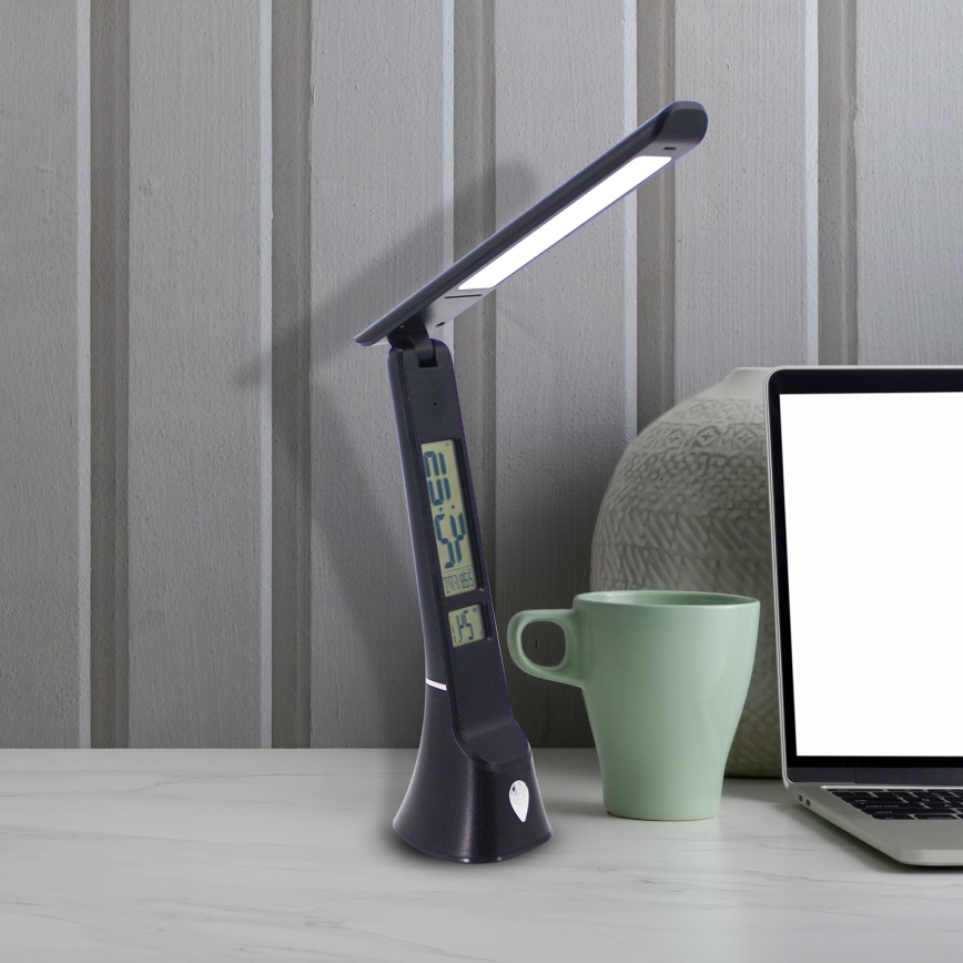 Candeeiro de mesa LED TORI LED/5W/5V preto