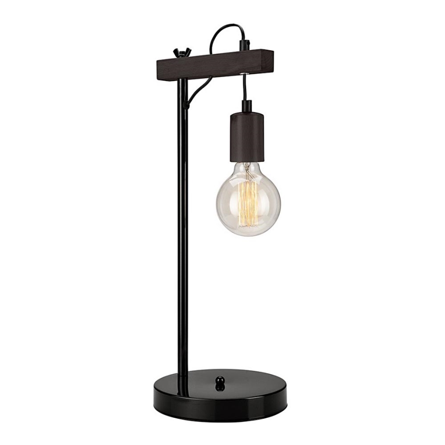 Candeeiro de mesa LEON 1xE27/60W/230V faia - FSC certificado