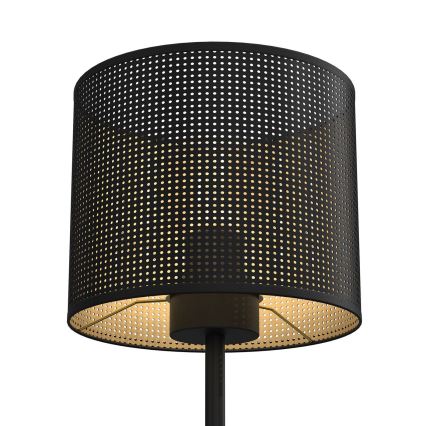 Candeeiro de mesa LOFT SHADE 1xE27/60W/230V diâmetro 18 cm preto/dourado