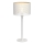 Candeeiro de mesa LOFT SHADE 1xE27/60W/230V diâmetro 25 cm branco/dourado