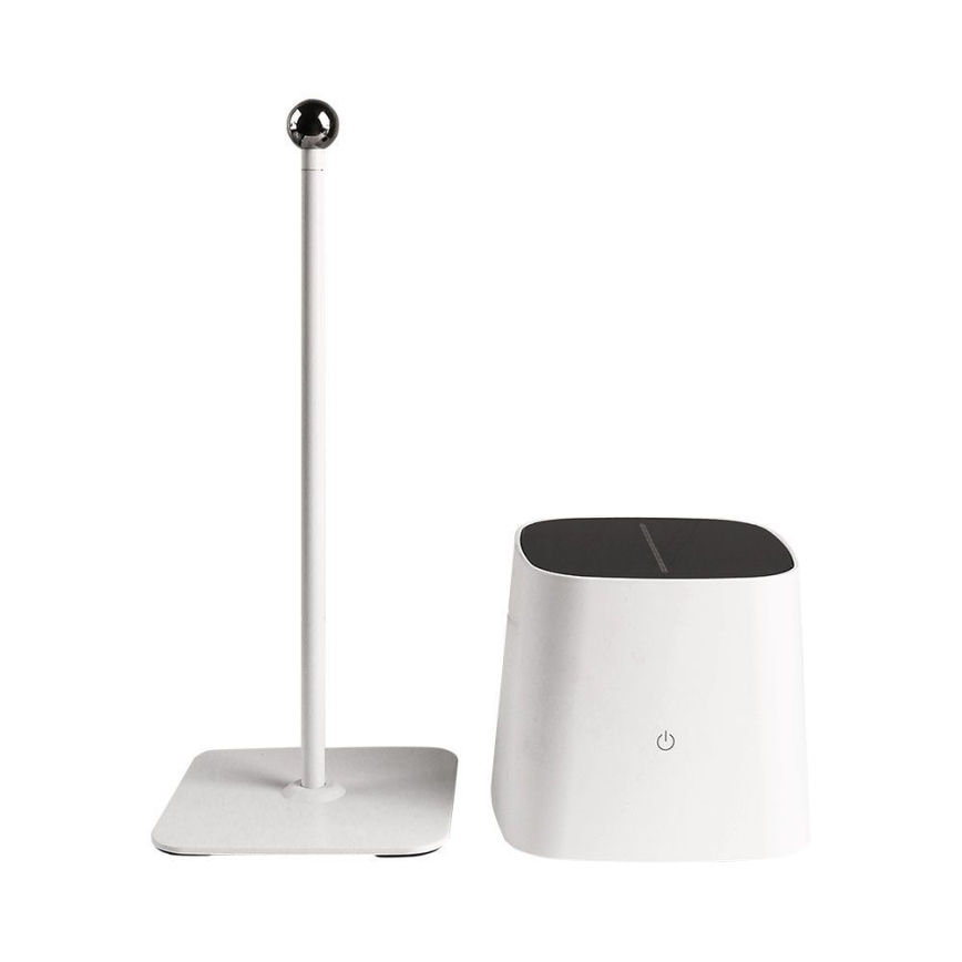 Candeeiro de mesa solar recarregável e regulável por toque LED LED/5W/5V 3000-6000K 3600 mAh IP65 branco