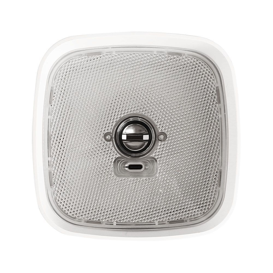Candeeiro de mesa solar recarregável e regulável por toque LED LED/5W/5V 3000-6000K 3600 mAh IP65 branco