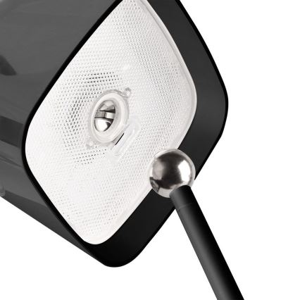 Candeeiro de mesa solar recarregável e regulável por toque LED LED/5W/5V 3000-6000K 3600 mAh IP65 preto