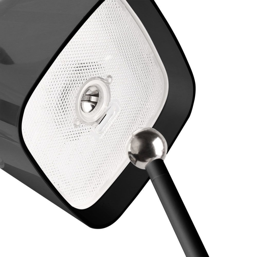 Candeeiro de mesa solar recarregável e regulável por toque LED LED/5W/5V 3000-6000K 3600 mAh IP65 preto