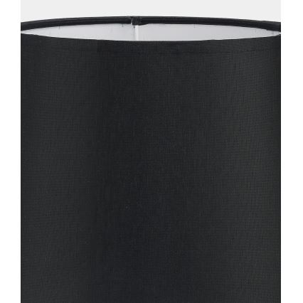 Candeeiro de mesa MAJA 1xE27/15W/230V preto