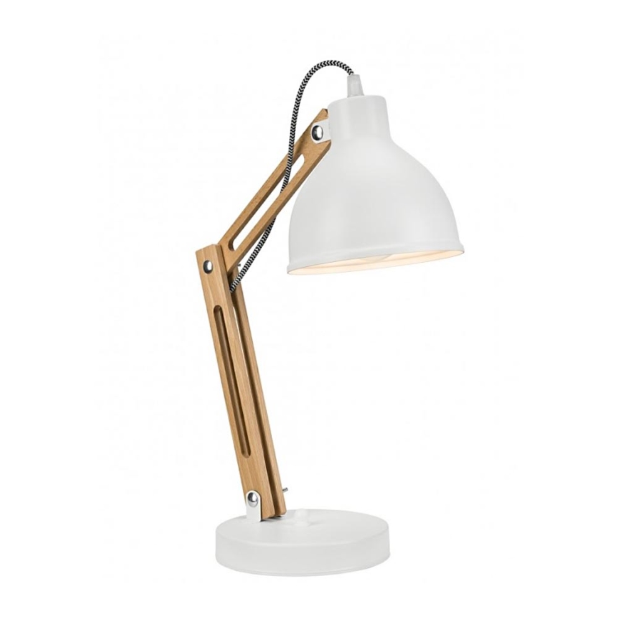 Candeeiro de mesa MARCELLO 1xE27/60W/230V faia - FSC certificado