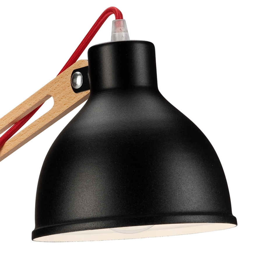 Candeeiro de mesa MARCELLO 1xE27/60W/230V faia - FSC certificado