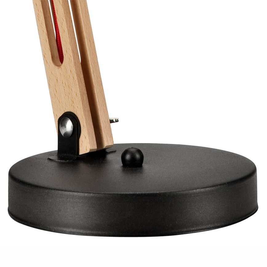 Candeeiro de mesa MARCELLO 1xE27/60W/230V faia - FSC certificado