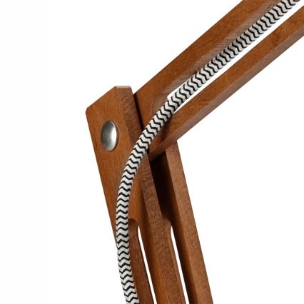 Candeeiro de mesa MARCELLO 1xE27/60W/230V faia - FSC certificado
