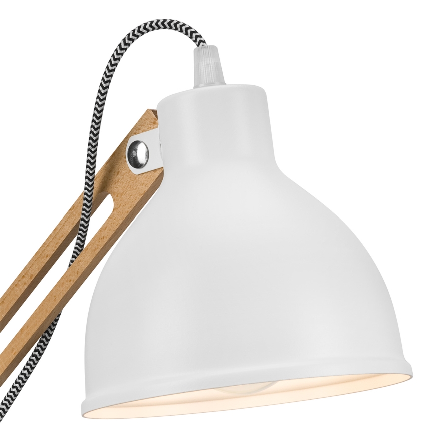Candeeiro de mesa MARCELLO 1xE27/60W/230V faia - FSC certificado