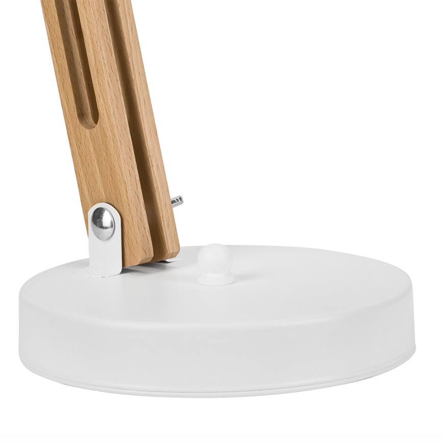 Candeeiro de mesa MARCELLO 1xE27/60W/230V faia - FSC certificado
