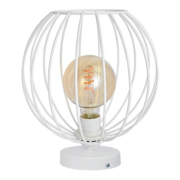 Candeeiro de mesa MERCURE 1xE27/15W/230V branco