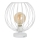 Candeeiro de mesa MERCURE 1xE27/15W/230V branco