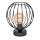 Candeeiro de mesa MERCURE 1xE27/15W/230V preto