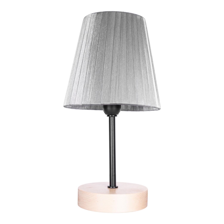 Candeeiro de mesa MILA 1xE14/25W/230V birch – FSC certificado