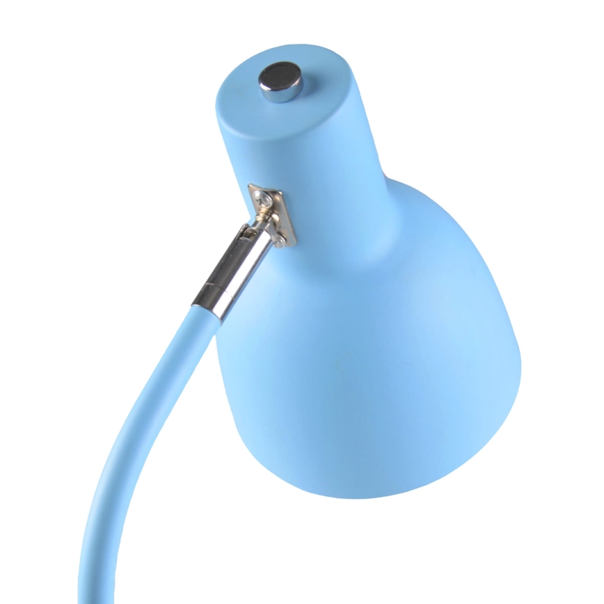 Candeeiro de mesa MIMI 1xE27/10W/230V azul