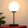 Candeeiro de mesa MOON 1xE27/15W/230V preto