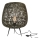 Candeeiro de mesa MOZA 1xE27/60W/230V bambu verde