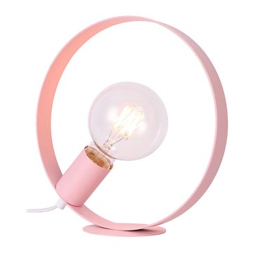 Candeeiro de mesa NEXO 1xE27/40W/230V rosa