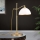 Candeeiro de mesa OLD LAMP 1xE27/40W/230V 65 cm branco/latão