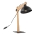 Candeeiro de mesa OSLO 1xE27/15W/230V pinho/preto