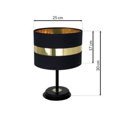 Candeeiro de mesa PALMIRA 1xE27/60W/230V