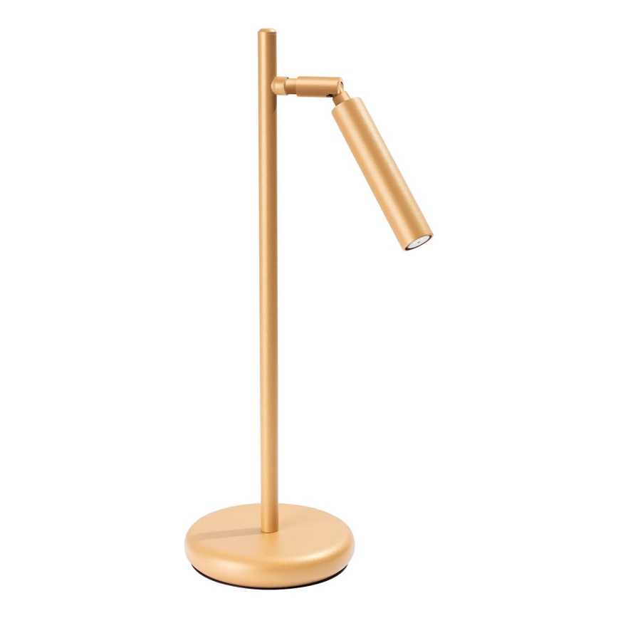 Candeeiro de mesa PASTELO 1xG9/8W/230V dourado