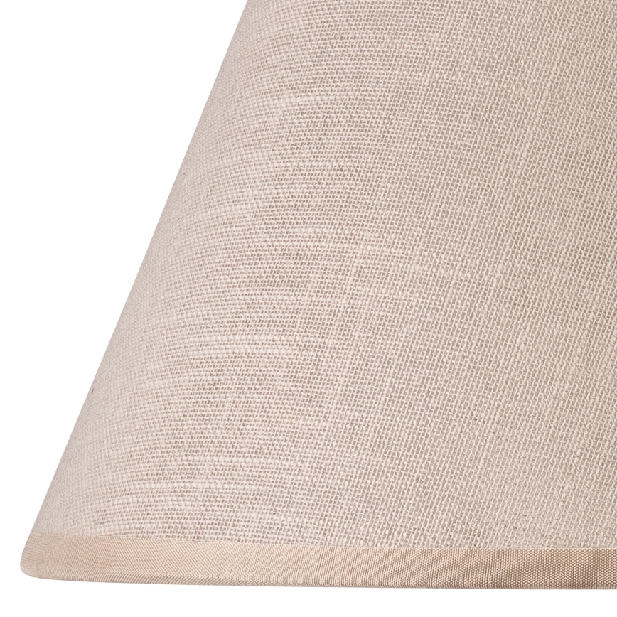 Candeeiro de mesa PERA 1xE27/60W/230V bege/faia