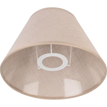 Candeeiro de mesa PERA 1xE27/60W/230V castanho/faia