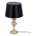 Candeeiro de mesa PRIMA GOLD 1xE27/60W/230V preto/dourada
