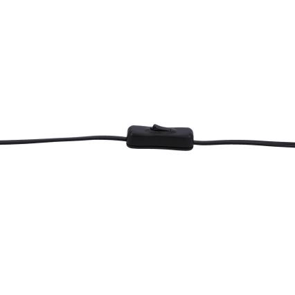 Candeeiro de mesa PRIMA GOLD 1xE27/60W/230V preto/dourada