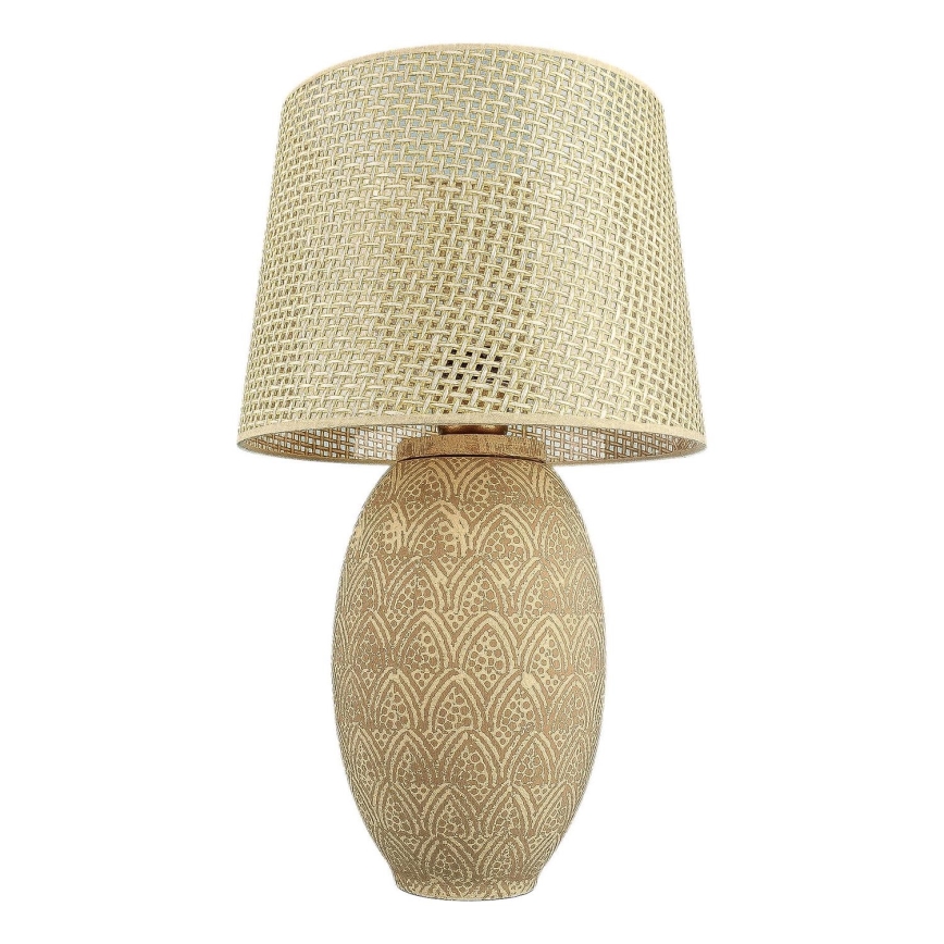 Candeeiro de mesa RAMZES 1xE27/40W/230V dourado