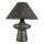 Candeeiro de mesa RAMZES 1xE27/40W/230V preto