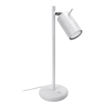 Candeeiro de mesa RING 1xGU10/10W/230V branco