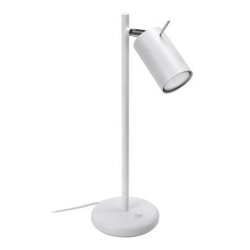 Candeeiro de mesa RING 1xGU10/10W/230V branco