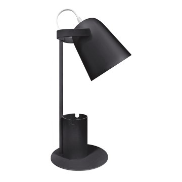 Candeeiro de mesa ROLIG 1xE27/25W/230V preto